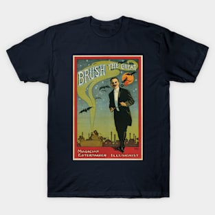 Vintage Magic Poster Art, Brush the Great T-Shirt